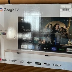 Amazonより安い　チューナーレステレビ 43V型 4K Google TV ネット動画対応 スマートテレビAmazonより安い　の画像