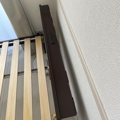 ベッドフレーム (コンセント付き)の画像