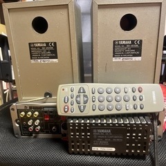 YAMAHAヤマハのサラウンドアンプ。の画像