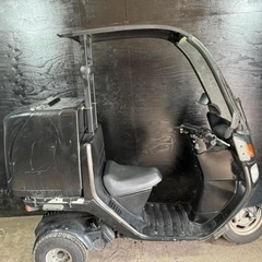 ★支払総額3.8万円★走行テスト済み！関東圏内即日配送可能！ ホンダ ジャイロキャノピー TA02 リアボックス付き！ワイドスペーサー！人気の2スト！カスタムベースに！の画像