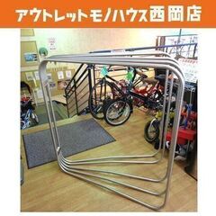 大型！物干し 扇型タイプ ５本掛け 布団干し 多機能 大容量 ス...