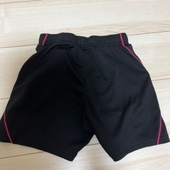 アシックス　黒バレーボールパンツの画像