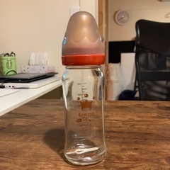 コンビ　ガラス製哺乳瓶　teteo