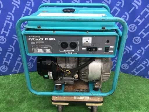 【エコツール 知立店】☆Denyo/デンヨー60Hzエンジン発電機ニューパワー 2600U2   ITGA4YW16E42【愛知県/知立市/工具】