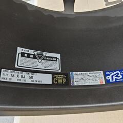 [ホイールのみ単品4本セット] RAYS VERSUS VV21S 18インチ×8.0J PCD：112 穴数：5 インセット：50 (APJ)の画像