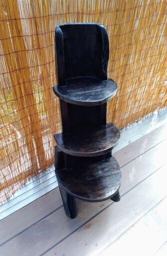 アジアン家具オールドチーク飾り棚