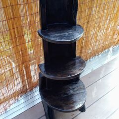 アジアン家具オールドチーク飾り棚