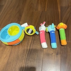 《新品未開封》ベビー  サーカスラトルセットの画像