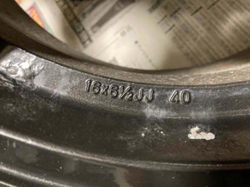 R32スカイライン typeM 純正ホイール4本