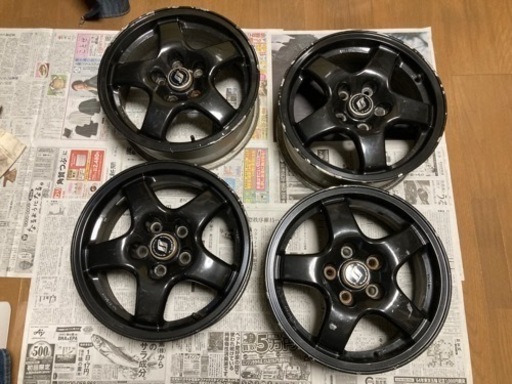 R32スカイライン typeM 純正ホイール4本