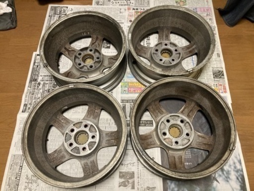 R32スカイライン typeM 純正ホイール4本