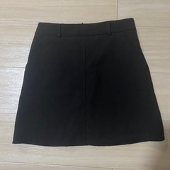【一度着用】GRL/台形ミニスカート/ウエスト66cmの画像