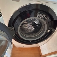 HITACHI 日立 ドラム式洗濯乾燥機 BIG DRUM SLM ビッグドラムスリム BD-S7400L パールホワイト 9.0kg 通電確認済み 生活家電
の画像
