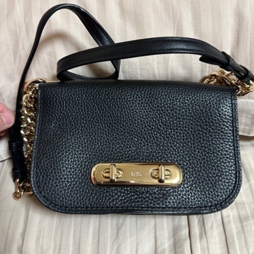 COACH スワッガー チェーンショルダーバッグ