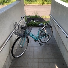 ちょい乗り 切り替え付き　27インチ自転車　オートライトLED ...