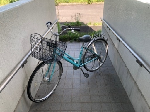 ちょい乗り 切り替え付き　27インチ自転車　オートライトLED ちょい乗り コンパクト 切り替え付き