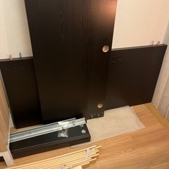 IKEA MALM ベッドフレーム　ブラックの画像