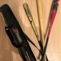 野球バット3本セットの画像