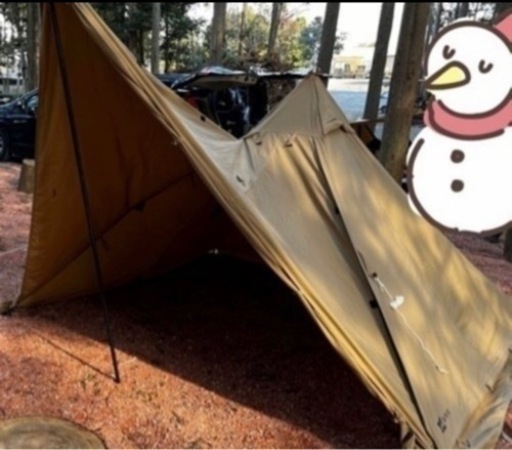 waq AlphaT/C ソロティピーテント＋フタマタポール