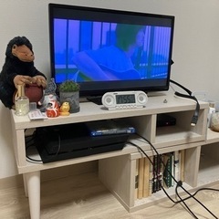 ニトリ　伸張式テレビ台の画像