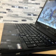 💗クールなクリスタルブラック！超高速i7第5・爆速新品SSD256GB・Webｶﾒﾗ内蔵・Win11・NEC/Office2021付/15.6ｲﾝﾁ/メモリ8GB/無線/BD-RE・DVD・CD再生ｿﾌﾄ付　No.2407019の画像