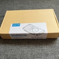 ✨26800mAh✨モバイルバッテリー ソーラー 3.0A ワイヤレス充電の画像