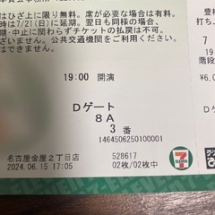 【半額以下】豊橋祇園祭 花火大会のチケット2枚連番 　の画像