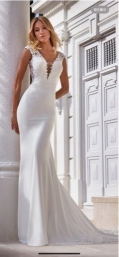 マーメイドスタイルのウェディングドレス