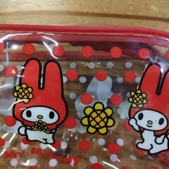 マイメロディ ポーチ ペンケースの画像