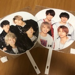 うちわ　NEWS