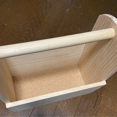 手作り収納ボックスの画像