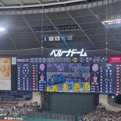 ベルーナドームで野球観戦