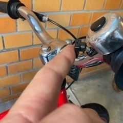 Henshin Bike レッド　赤　へんしんバイク　キッズ　自転車の画像