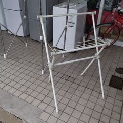 小型　コンパクト　ハンガーラック　物干し竿　ハンガー　ラック