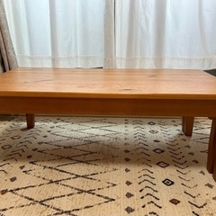 【取引中】ニトリ　ローテーブル　の画像