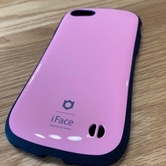 【iFace】iPhoneケース ピンク