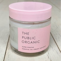 ザパブリックオーガニック　スーパーポジティブ　ヘアバーム　新品未使用　