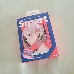 cheero smartワイヤレスオープンイヤホン　ピンク