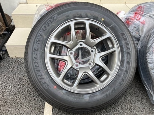値下げします。ジムニーJB64W純正ホイールタイヤセット　4本　