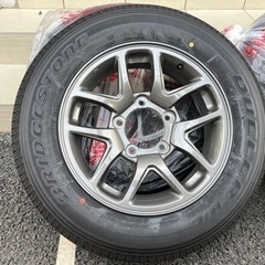 値下げします。ジムニーJB64W純正ホイールタイヤセット 4本