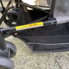 【値引き】2人乗りベビーカー　キンダーワゴンの画像