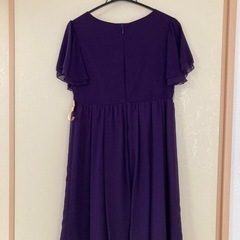 パープルカクテルドレス（クリーニング済み）