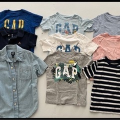 GAP　ギャップ　シャツセット9点　オマケの新品帽子