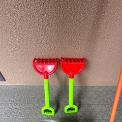 虫カゴ　虫取り網　潮干狩りにも使える熊手の画像