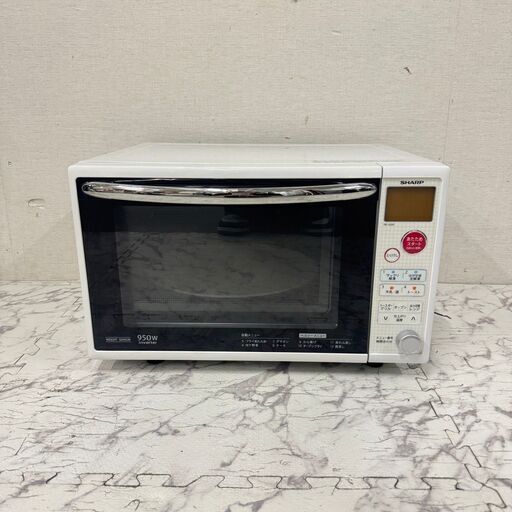 18828  SHARP オーブンレンジ　ターンテーブル  50/60Hz ◆大阪市内・東大阪市他 6,000円以上ご購入で無料配達いたします！◆ ※京都・高槻・枚方方面◆神戸・西宮・尼崎方面◆生駒方面、大阪南部方面　それぞれ条件付き無料配送あり！