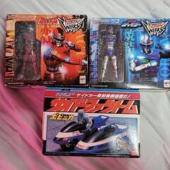 値下げ中古のメタルヒーロー二つとレア　メタルダーポピニカ製です！
