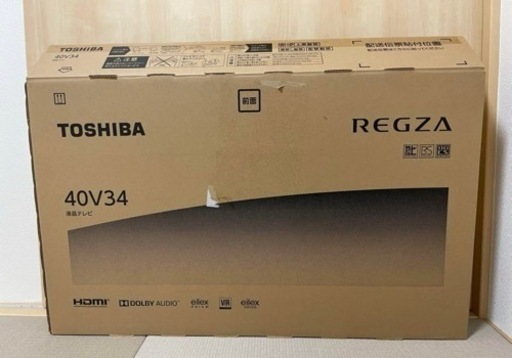 【ほぼ未使用】購入金額6万円　2023年 レグザ REGZA 40型 LED液晶テレビ