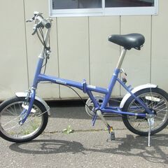 【紋別市発】ジョージア　折り畳み自転車　１６インチ　コカ・コーラ...
