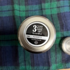 【お値下げしました】カフア コーヒーボトル　シアトル シルバー420ml　の画像