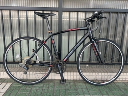 RUNTHROUGH[ランスルー]700c シティークロスバイク 6speed/レッド 